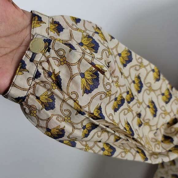 Tory Burch Size 10 long sleeve blouse - Picture 7 of 12